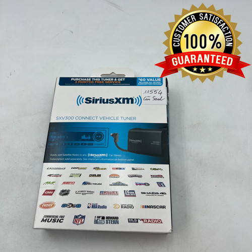 SiriusXM Connect Vehicle Tuner SXV300V1 - Integrate Satellite Radio- Seal on box