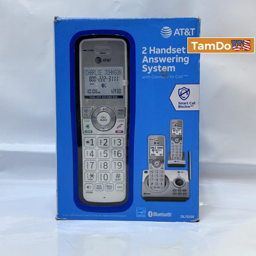 AT&T DL72250 Dual Handset Cordless Phone AT&T DL72250 Dual Handset Cordless Phone