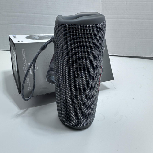 JBL Flip 6 - Portable Bluetooth Speaker powerful sound and deep bass - Grey JBL Flip 6 - Portable Bluetooth Speaker powerful sound and deep bass - Grey