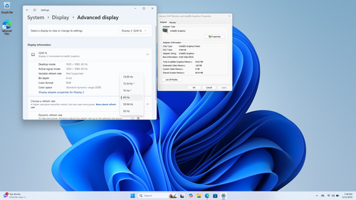 Lenovo - Q24i-1L 23.8" IPS LED FHD FreeSync Monitor Natural Low Blue Light Built-in Speakers (HDMI, VGA)