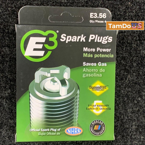E3.56 E3 Premium Automotive Spark Plugs - 4 SPARK PLUGS