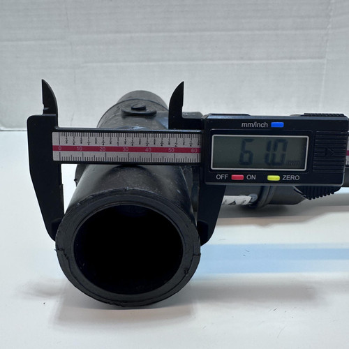 Harrington 618391 2" x 1" HDPE Reducing Tee - Corrosion Resistant Harrington 618391 2" x 1" HDPE Reducing Tee - Corrosion Resistant