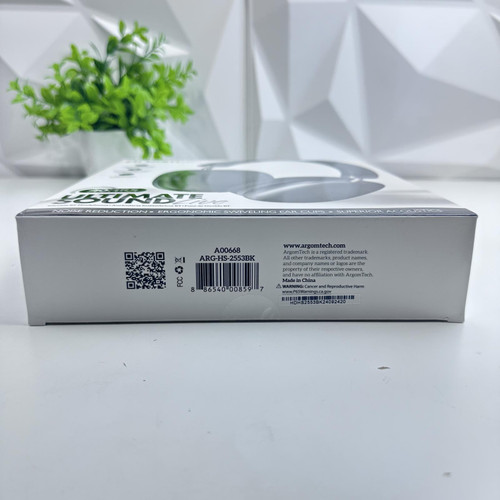 ArgomTech ARG-HS-2553BK Wireless Bluetooth Headset with Mic
