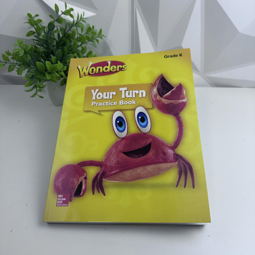 (10 books) Wonders Your Turn Practice Book – Kindergarten Reading Workbook, (10 books) Wonders Your Turn Practice Book – Kindergarten Reading Workbook,