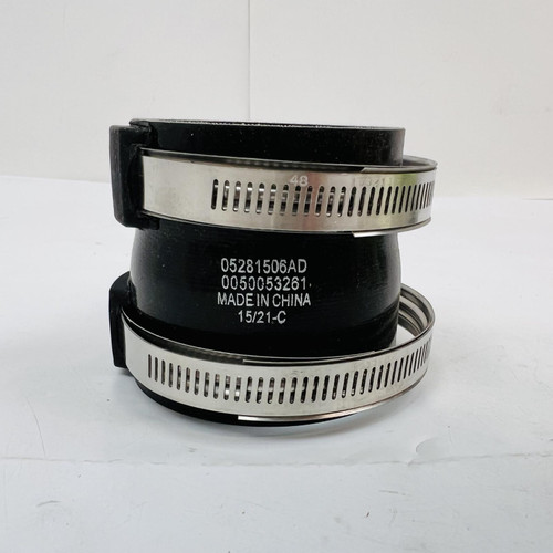 05281506AD Coupling Pipe Connector Hose w/ Clamps, 2.1" ID, 15/21-C 05281506AD Coupling Pipe Connector Hose w/ Clamps, 2.1" ID, 15/21-C