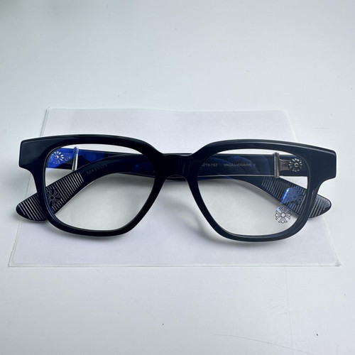 Chrome Hearts VAGILLIONAIRE II Black Eyeglasses Frames 56-19-153 Japan Chrome Hearts VAGILLIONAIRE II Black Eyeglasses Frames 56-19-153 Japan