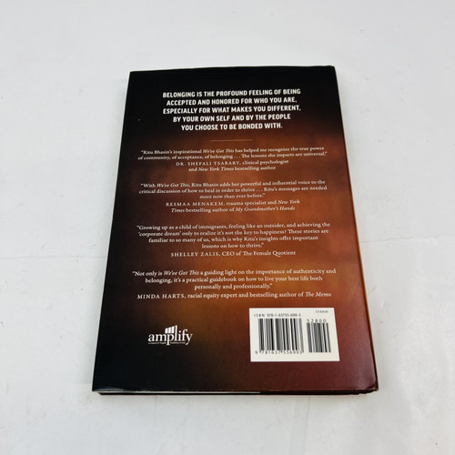 We've Got This by Ritu Bhasin - Unlocking the Beauty of Belonging Hardcover We've Got This by Ritu Bhasin - Unlocking the Beauty of Belonging Hardcover