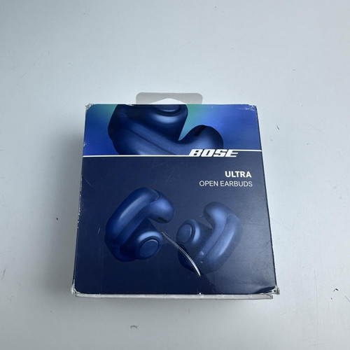 Bose Ultra Open Earbuds Wireless Clip On, OpenAudio, Comfort, Lunar Blue