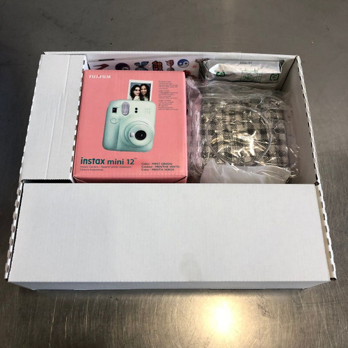 Fujifilm Instax Mini 12 Holiday Bundle Instant Camera Kit, Film & Accessories
