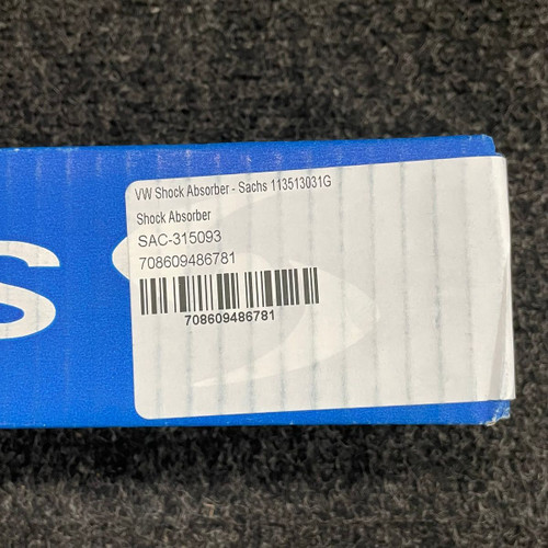 SACHS 315093 Shock Absorber for VW, 113513031G, Set of 2, New SACHS 315093 Shock Absorber for VW, 113513031G, Set of 2, New