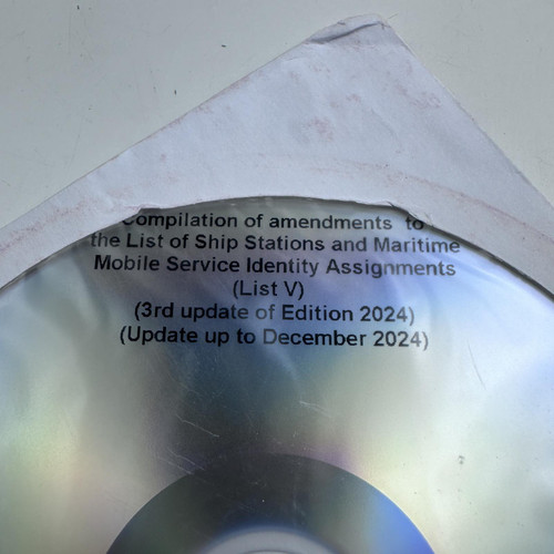 CD List V Ship Stations & Maritime Mobile Service IDs, Dec 2024 Update CD List V Ship Stations & Maritime Mobile Service IDs, Dec 2024 Update