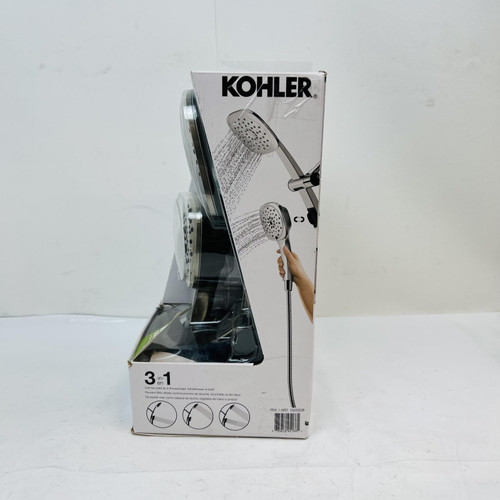 Kohler R31250-G-BN 3-in-1 Multifunction Shower Combo Kit, Vibrant Brushed Nickel Kohler R31250-G-BN 3-in-1 Multifunction Shower Combo Kit, Vibrant Brushed Nickel