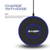 NGP Universal Fast Wireless Charger LED 10W Max Fast Smart Charger Compatible with Any Wireless Charging Enabled Device, Qi-Certified