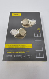 PARTS ONLY Jabra Elite 75t Wireless Headphones Gold Beige