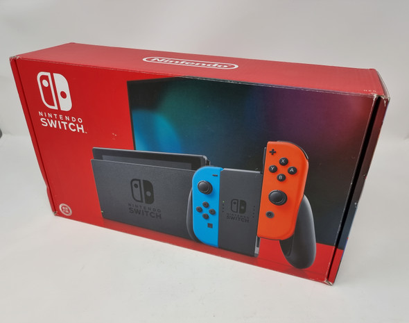 Nintendo Switch Version 2 - Red and Blue Joy Cons International Version