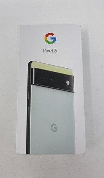 Google Pixel 6 GR1YH 128GB 8GB 5G DUAL SIM Global Version GSM Unlocked (Sorta Seafoam)