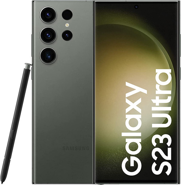 Samsung Galaxy S23 Ultra 5G SM-S918B/DS 256GB 8GB RAM DUAL SIM (Global Model) Factory Unlocked GSM (Green)