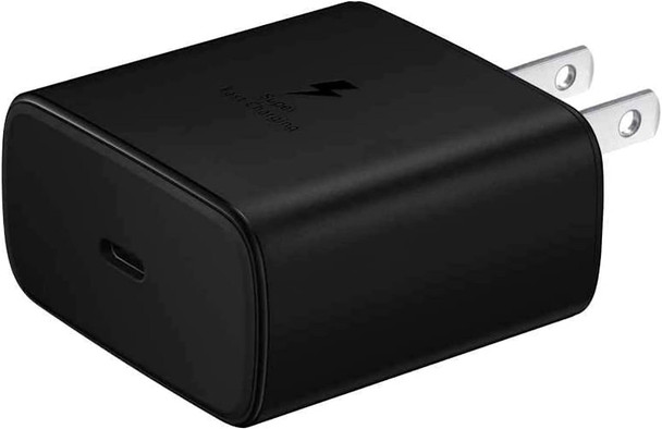 Samsung Genuine Official 15W USB-C Super-Fast Charging Wall Charger EP-T1510XBEGUS (Black)