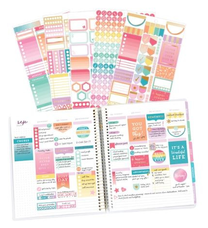 Recollections Planner Sticker Book Tracker CarefullyCrafted