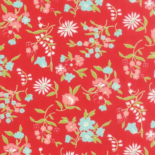 Moda Fabric - Vintage Picnic - Bonnie & Camille - Red #55125-11