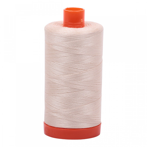 Aurifil - Light Sand 100% Cotton Mako Spool Thread Aurifil #MK50-2000