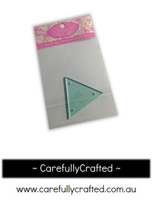 Sue Daley English Paper Piecing - 1 1/2 inch Equilateral Triangle - Template