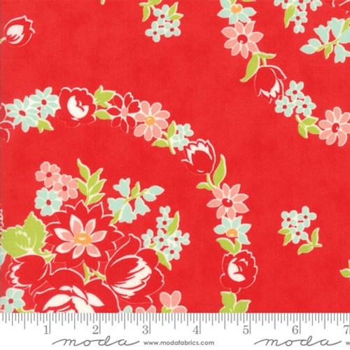 Moda Fabric - Handmade - Bonnie & Camille - Red #55140-11