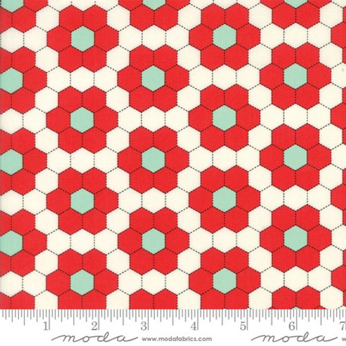 Moda Fabric - Handmade - Bonnie & Camille - Red #55148-27