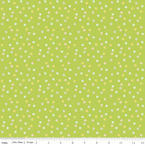 Riley Blake Fabric - Sweet Orchard Sedef Imer of Down Grapevine Lane - Green #C5486