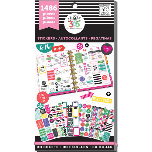 Me and My Big Ideas - The Happy Planner - Value Pack Stickers - Everyday Plans (#1486)