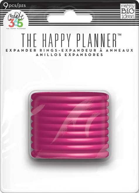 Me and My Big Ideas - The Happy Planner - Bright Pink - Big (Large) Discs