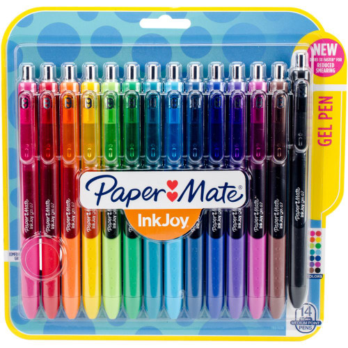 Paper Mate InkJoy Gel Pens 0.7mm - Set of 14