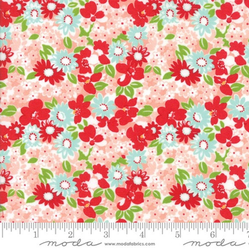 Moda Fabric - The Good Life - Bonnie & Camille  Coral  55155  13