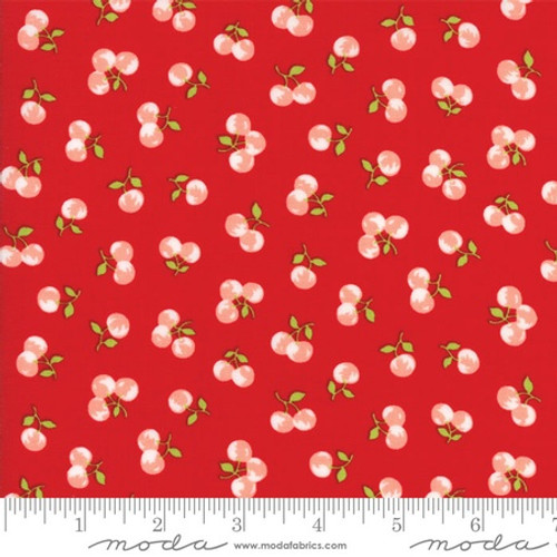 Moda Fabric - The Good Life - Bonnie & Camille  Red  55158  11