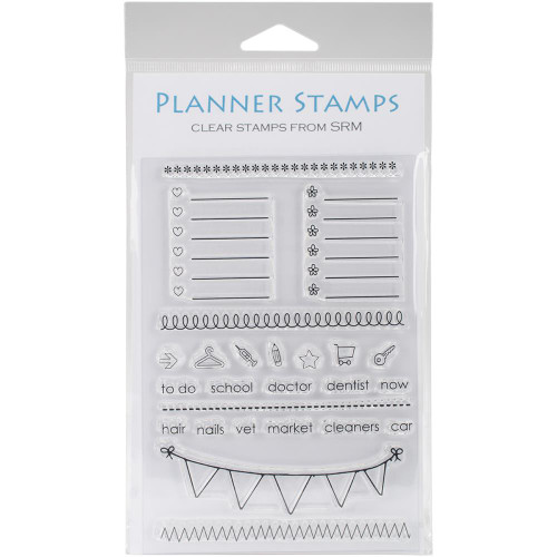 SRM Press - SRM Planner Clear Stamps - Planner Banner