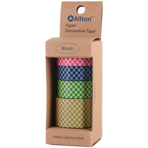 Allton - Washi Tape Set - Checker