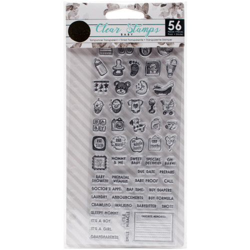 Prima Marketing - My Prima Planner Clear Stamps - Baby