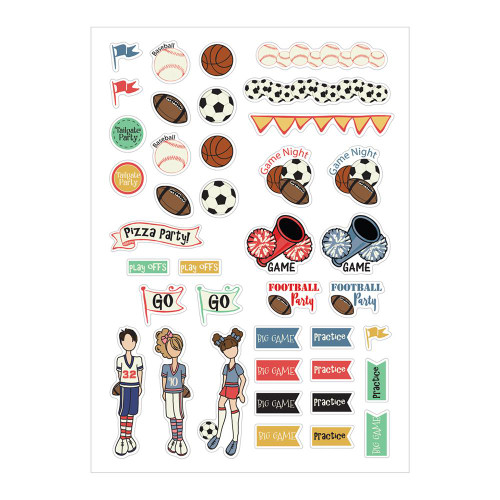 Julie Nutting Planner Stickers - Sport