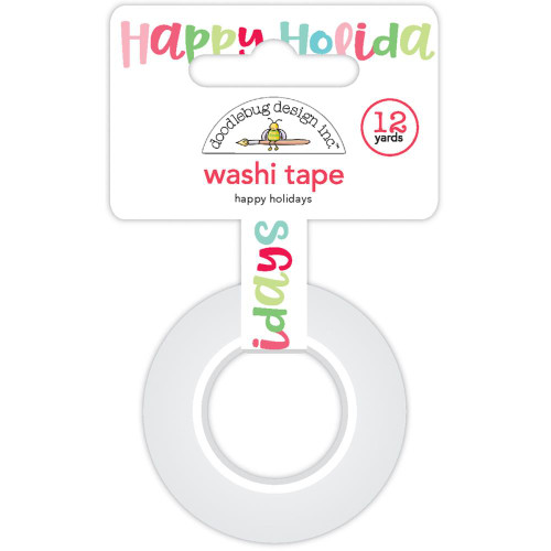 Doodlebug - Washi Tape - Happy Holidays