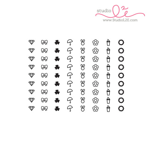 Studio l2e - Planner Stamps - List It: Big Spring