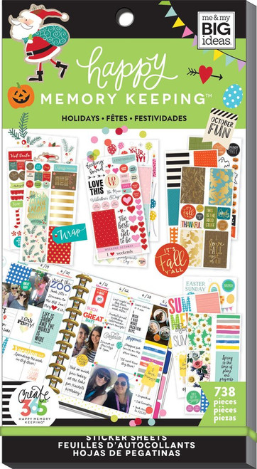 Me and My Big Ideas - The Happy Planner - Sticker Value Packs - BIG - Seasons & Holidays (#738)