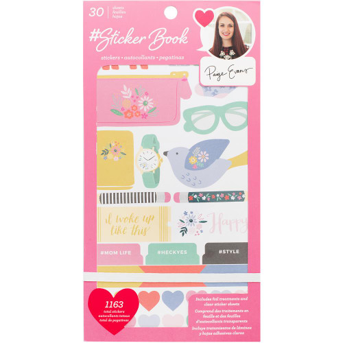 American Crafts - Designer Sticker Book - Paige Evans