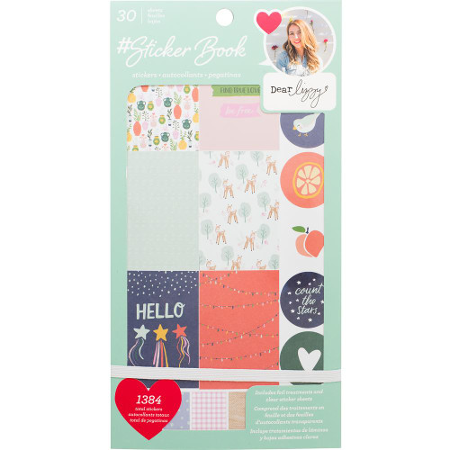 American Crafts - Designer Sticker Book - Dear Lizzy