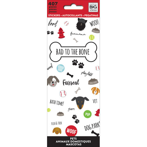 Me and My Big Ideas - The Happy Planner - Petite Sticker Sheets - Bad to the Bone