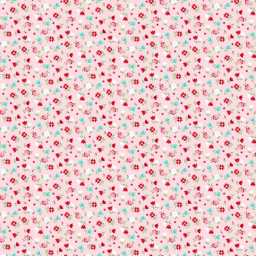 Fabric - A Little Sweetness - Tasha Noel -Sweetness Floral Pink ## C6512R-PINK