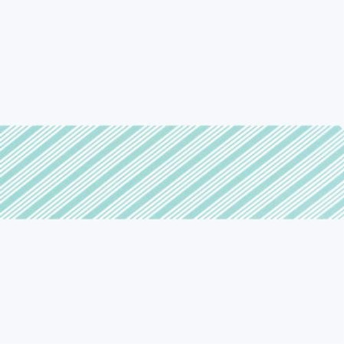 Moda Notions - Quilters Bias Binding - The Good Life - Bonnie & Camille - Aqua Stripe