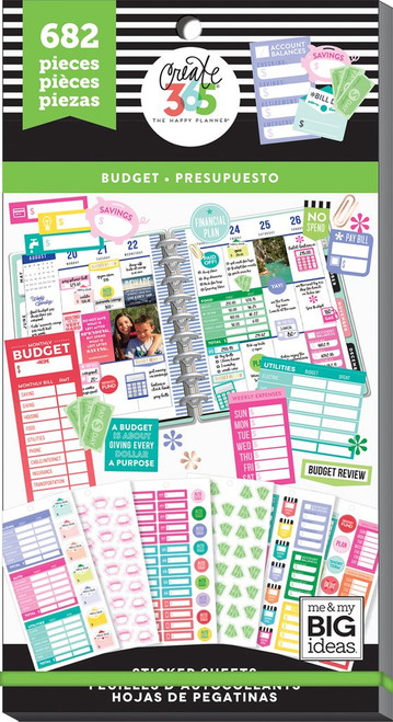 Me and My Big Ideas - The Happy Planner - Value Sticker Book - Budget (#682)