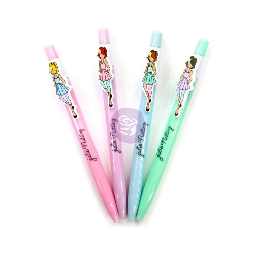 Prima Marketing - Julie Nutting Ball Point Pens - Set of 4