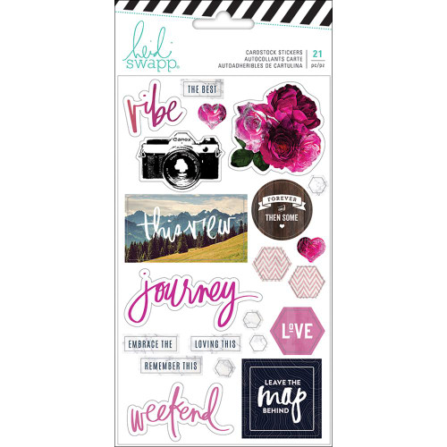 Heidi Swapp - Hawthorne Cardstock Stickers