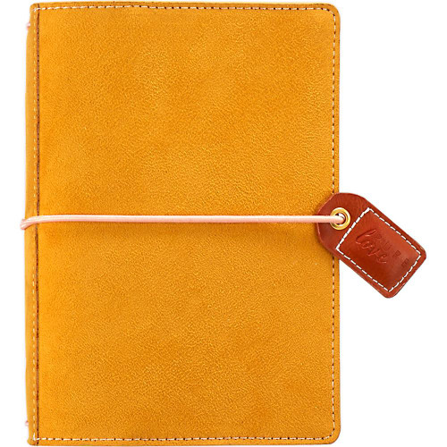 Webster's Pages - Color Crush - Pocket Traveler's Planner - Mustard Suede